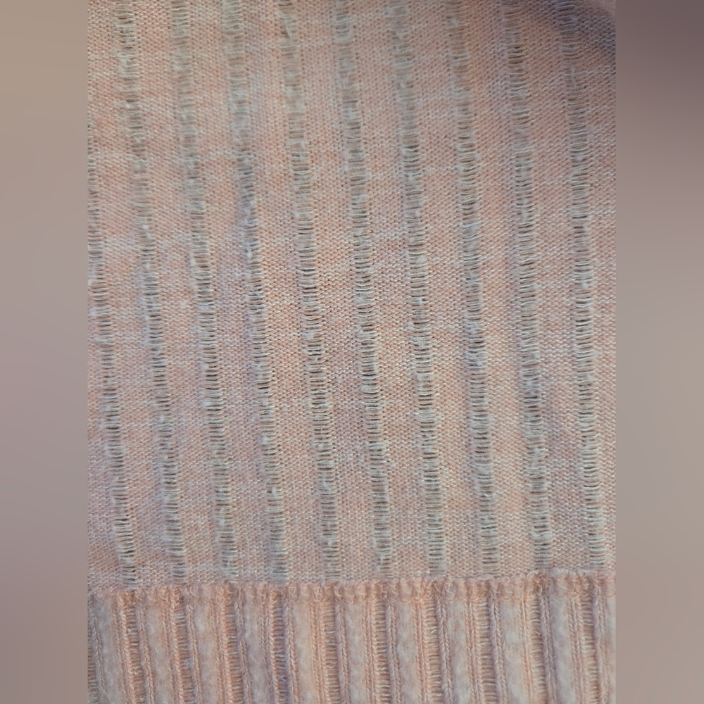 Maeve By Anthropologie Cowl Neck Baby Pink Soft Cozy Sweater - Picture 11 of 11